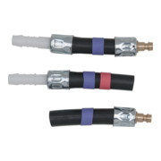KS Tools Adapter-Satz 3-teilig Ø10,0 mm (lila)