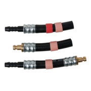 KS Tools Adapter-Satz 3-teilig Ø8,0 mm (rosa)