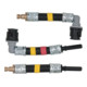 KS Tools Adapter-Satz 3-teilig SAE 8 x 30 mm (gelb)-1