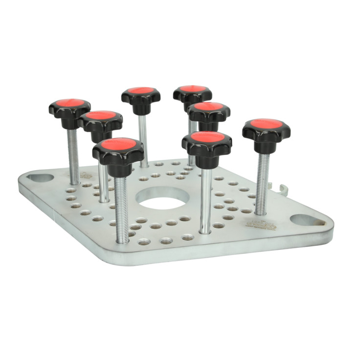 KS Tools adapterplaat voor pneumatische staande veercompressor