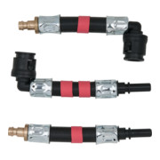 KS Tools adapterset 3-delig SAE 8 x 20 mm (rood)