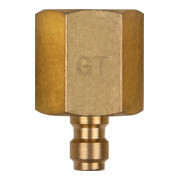 KS Tools Adattatore con filettatura interna M16x1,5 e attacco per tubo flessibile da 1/4"-1