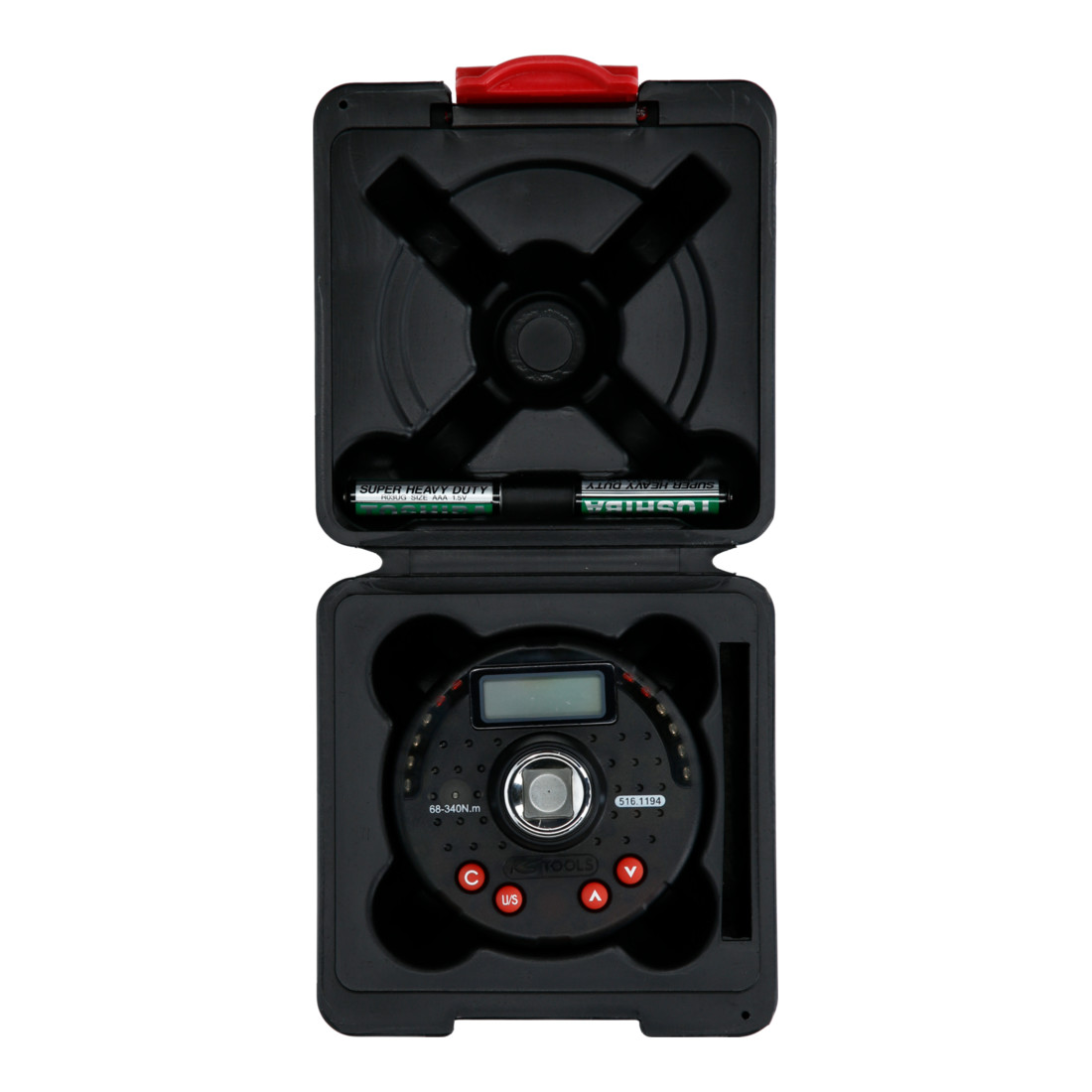 KS Tools Adattatore di coppia digitale 1/2" con goniometro, 17-340 Nm