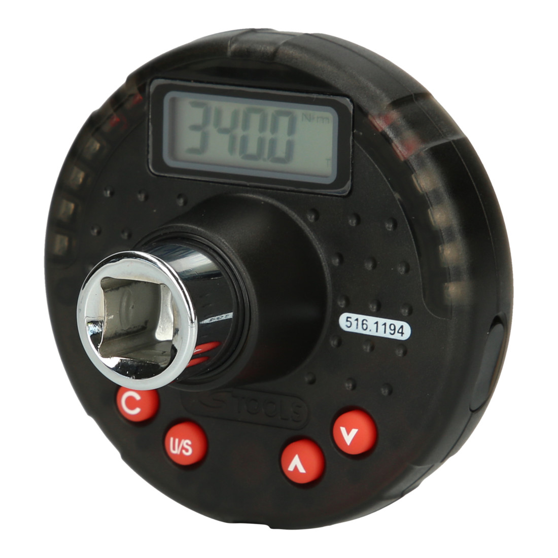 KS Tools Adattatore di coppia digitale 1/2" con goniometro, 17-340 Nm
