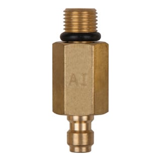KS Tools Adattatore filettatura maschio M10x1.0 e attacco tubo flessibile 1/4" con anello di tenuta