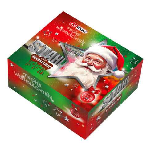 KS Tools Adventskalender 2025 mit 1/4 eMONSTER Akku-Bit-Schrauber-Satz, 30-tlg"