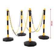 KS Tools afsluitpaalset met ketting, 13 st.-2