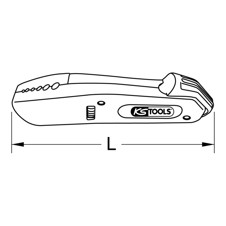 KS Tools afstripmes, 0,5-6,0 mm2 115.1003