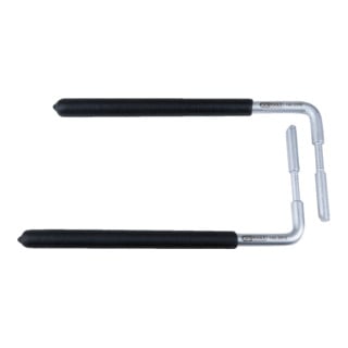 KS Tools Airbag-Demontagewerkzeug, 2-teilig, Audi A4, A6,Volkswagen Passat, Polo, Lupo