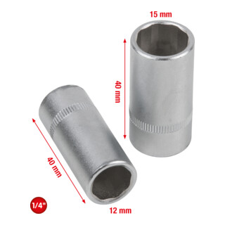 KS Tools airco service dopsleutelset, 2-delig