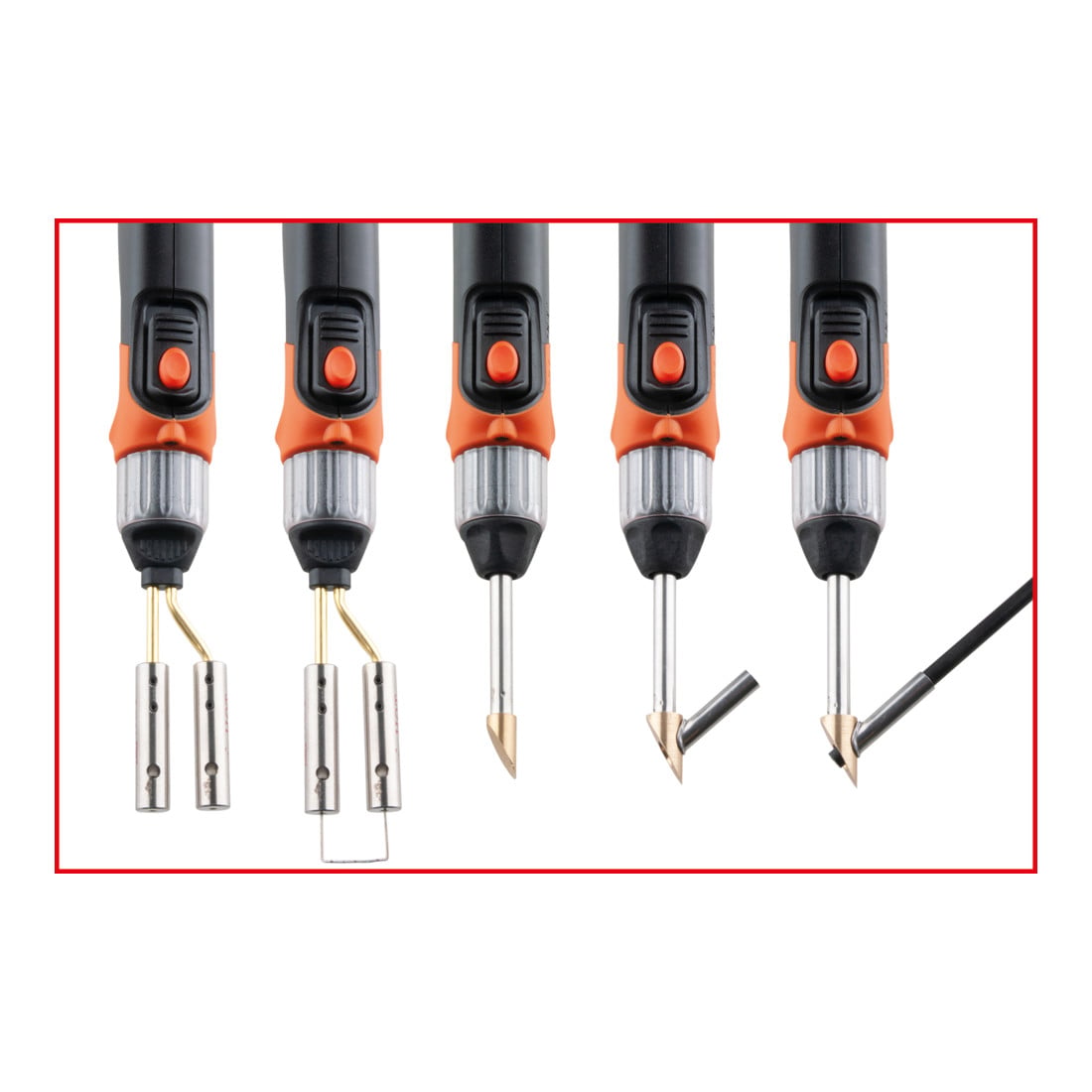 KS Tools Akku-Kunststoffreparatur-Satz, 134-tlg.