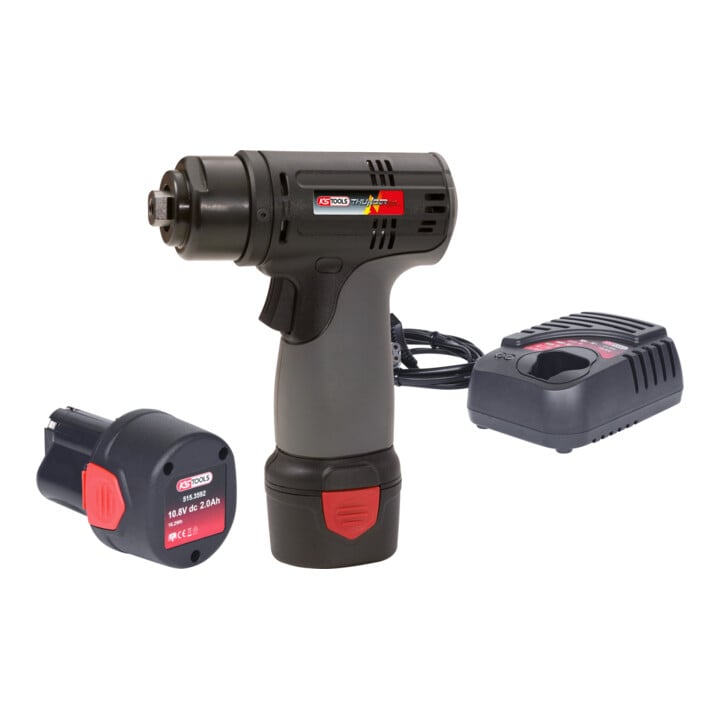 KS Tools Akku-Schleifmaschine, 3.200 U/min 10,8V, mit 2 Akkus und 1 Ladegerät