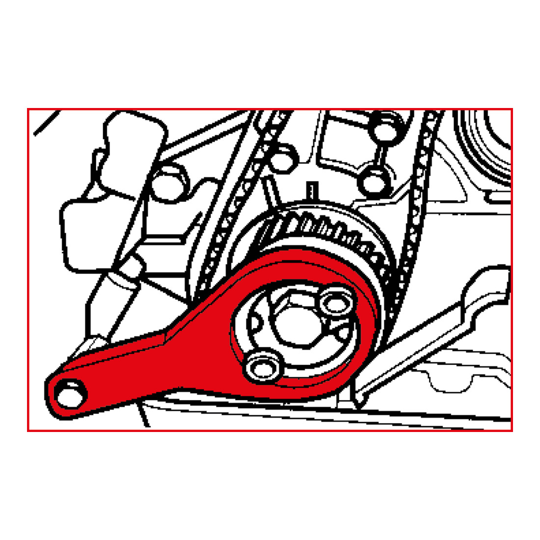 KS Tools Alfa Romeo / Fiat / Lancia - motor afstel gereedschap set, 34 delig