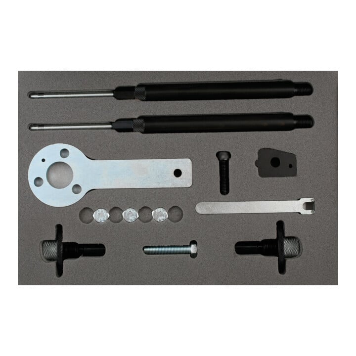 KS Tools Alfa Romeo / Fiat / Lancia - Motoreinstell-Werkzeug-Satz, 12-teilig