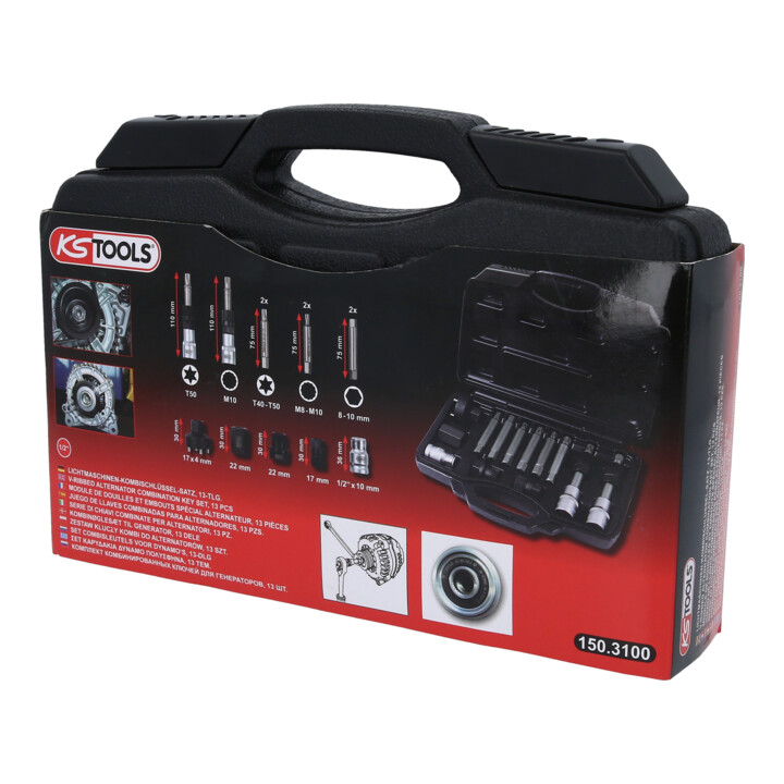 KS Tools Alternator-combinatiesleutelset, 13-delig