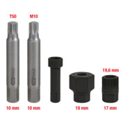 KS Tools Alternator-combinatiesleutelset, 5-delig