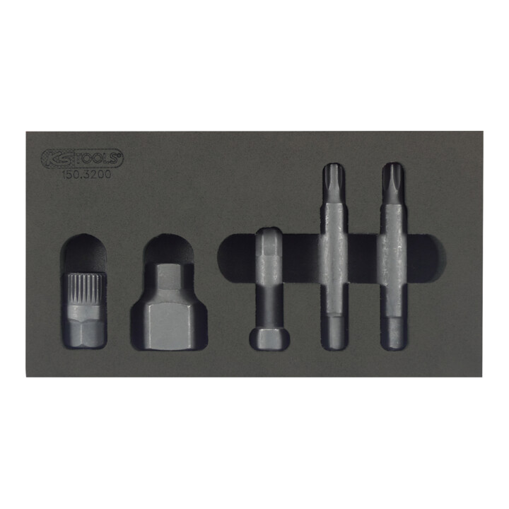 KS Tools Alternator-combinatiesleutelset, 5-delig
