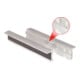 KS Tools Alu-Schraubstock-Schonbacken,140mm,Trapeznutzen