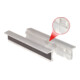 KS Tools aluminium bankschroef bekken met trapeziumvormige slak, 100mm-1