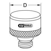 KS Tools Aluminium Eintreiber-Aufsatz-Satz, 2-teilig, Ø 10mm-3