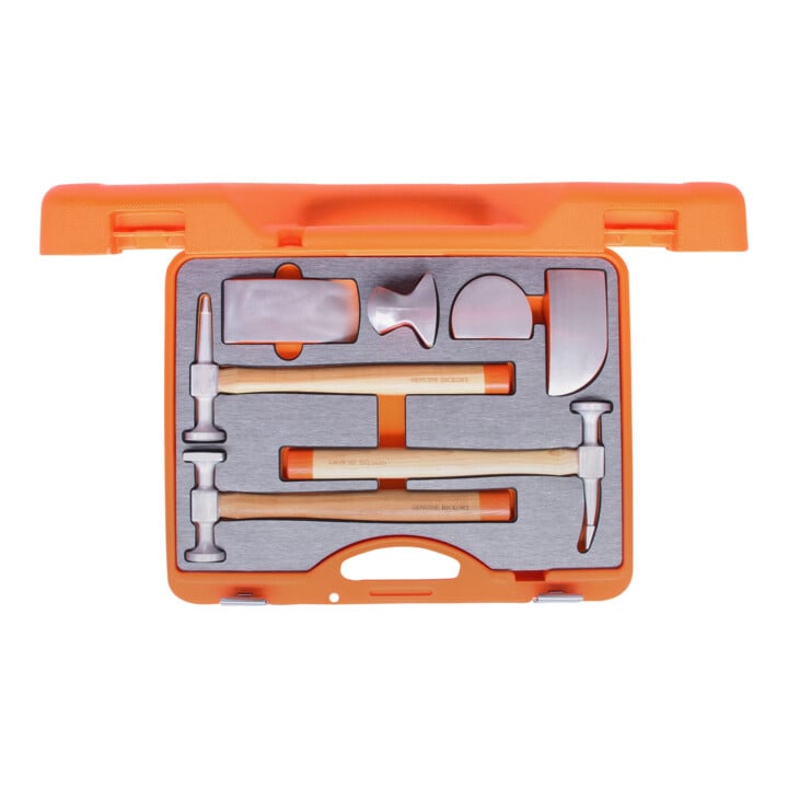 KS Tools Aluminium-Karosserie-Ausbeul-Satz, 7-teilig