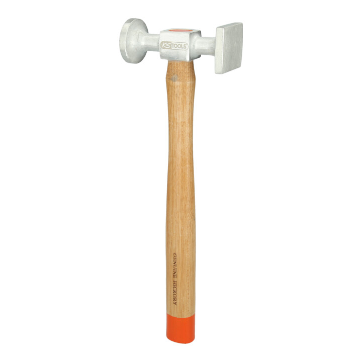 KS Tools Aluminium-Karosserie-Standard-Hammer gewölbter Kopf, rund/eckig