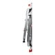 KS Tools Aluminium-Sicherheits-Laufbühne, L1650xB380xH730mm