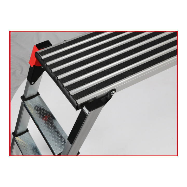 KS Tools Aluminium-Sicherheits-Laufbühne, L1650xB380xH730mm