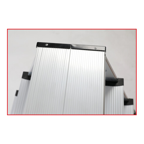 KS Tools Aluminium-Stufen-Stehleiter