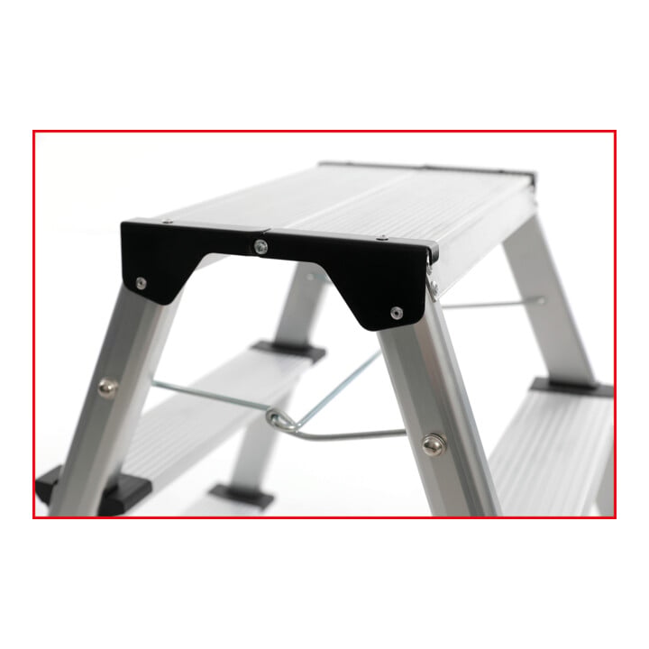 KS Tools Aluminium-Stufen-Stehleiter