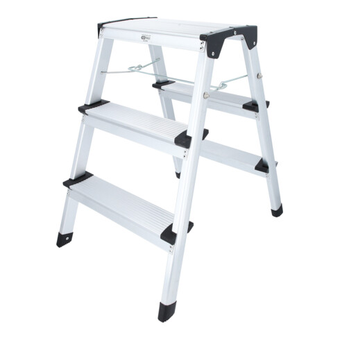 KS Tools Aluminium-Stufen-Stehleiter