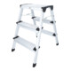 KS Tools aluminium trapladder