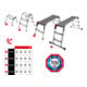 KS Tools aluminium trapladder