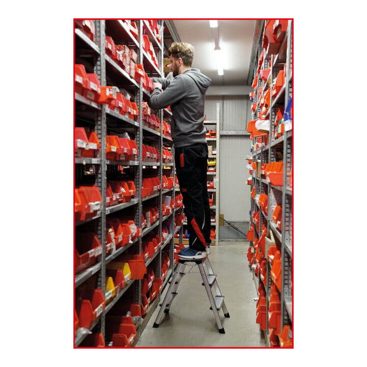 KS Tools aluminium trapladder