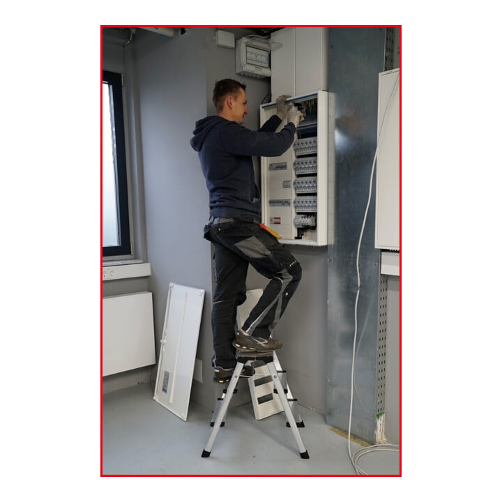 KS Tools aluminium trapladder