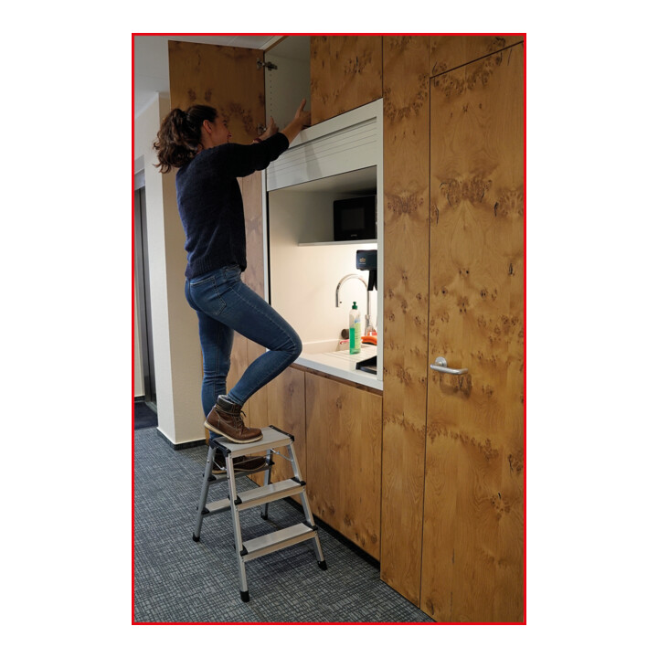 KS Tools aluminium trapladder
