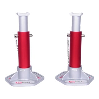 KS Tools Aluminium-Unterstellbock-Set, 2-teilig