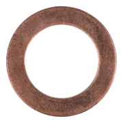 KS Tools Anello di tenuta, rame, Ø esterno 25,5mm, Ø interno 16mm, 25pz.