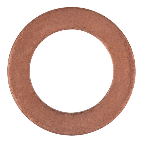 KS Tools Anello di tenuta, rame, Ø esterno 24mm, Ø interno 15mm, 25pz.