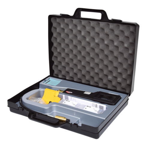 KS Tools Appareil de contrôle de la pression et de la compression pour moteurs essence avec imprimante de diagramme, 58 pcs.