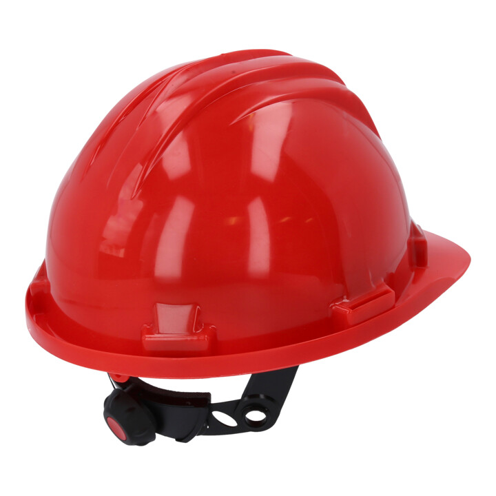 KS Tools Arbeits-Schutzhelm, abnehmbares Kopfband, rot