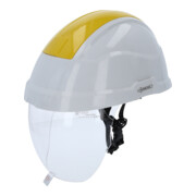 KS Tools Arbeits-Schutzhelm mit Gesichtsschutz, gelb