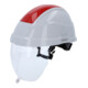 KS Tools Arbeits-Schutzhelm mit Gesichtsschutz, rot-1