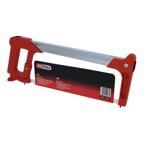 KS Tools Arco per sega in metallo, quadrata, 300mm