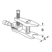 KS Tools Éjecteur universel à rotule sans vérin hydraulique-4