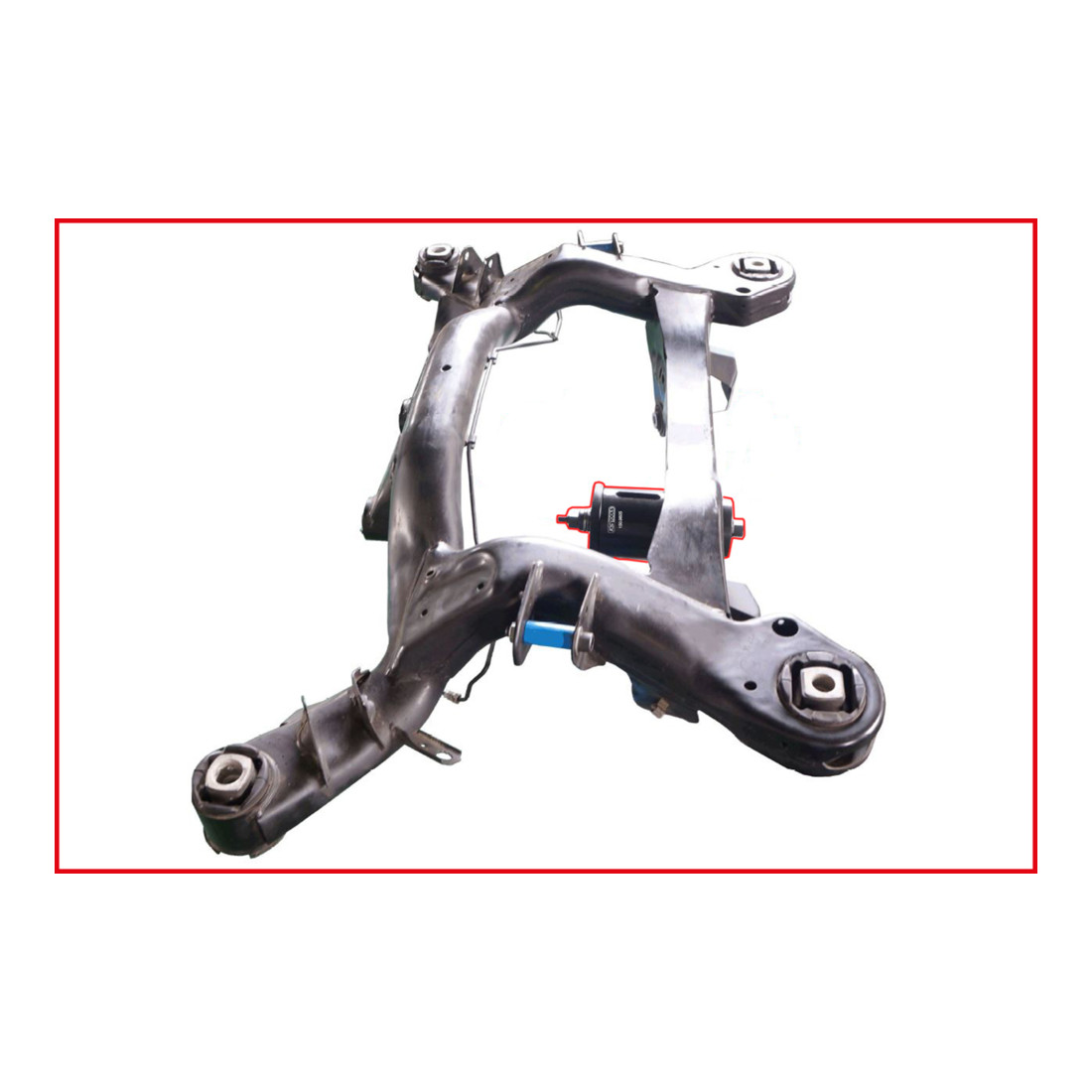 KS Tools aslagerset voor BMW achteras, 19-delig.