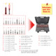 KS Tools Assortiment d'extracteurs de cosses pour connecteurs VAG, 20 pcs.