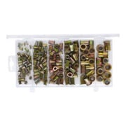 KS Tools assortiment draadnagels, staal, M3x9mm-M10x21mm, 150-dlg.-5