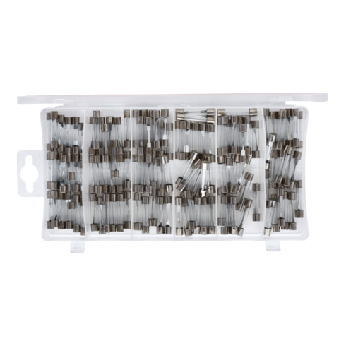 KS Tools assortiment glaszekeringen, 5-30A, 120 delig
