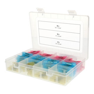 KS Tools assortiment krimpverbinders, 0,5 mm² - 6,0 mm², 200 st.